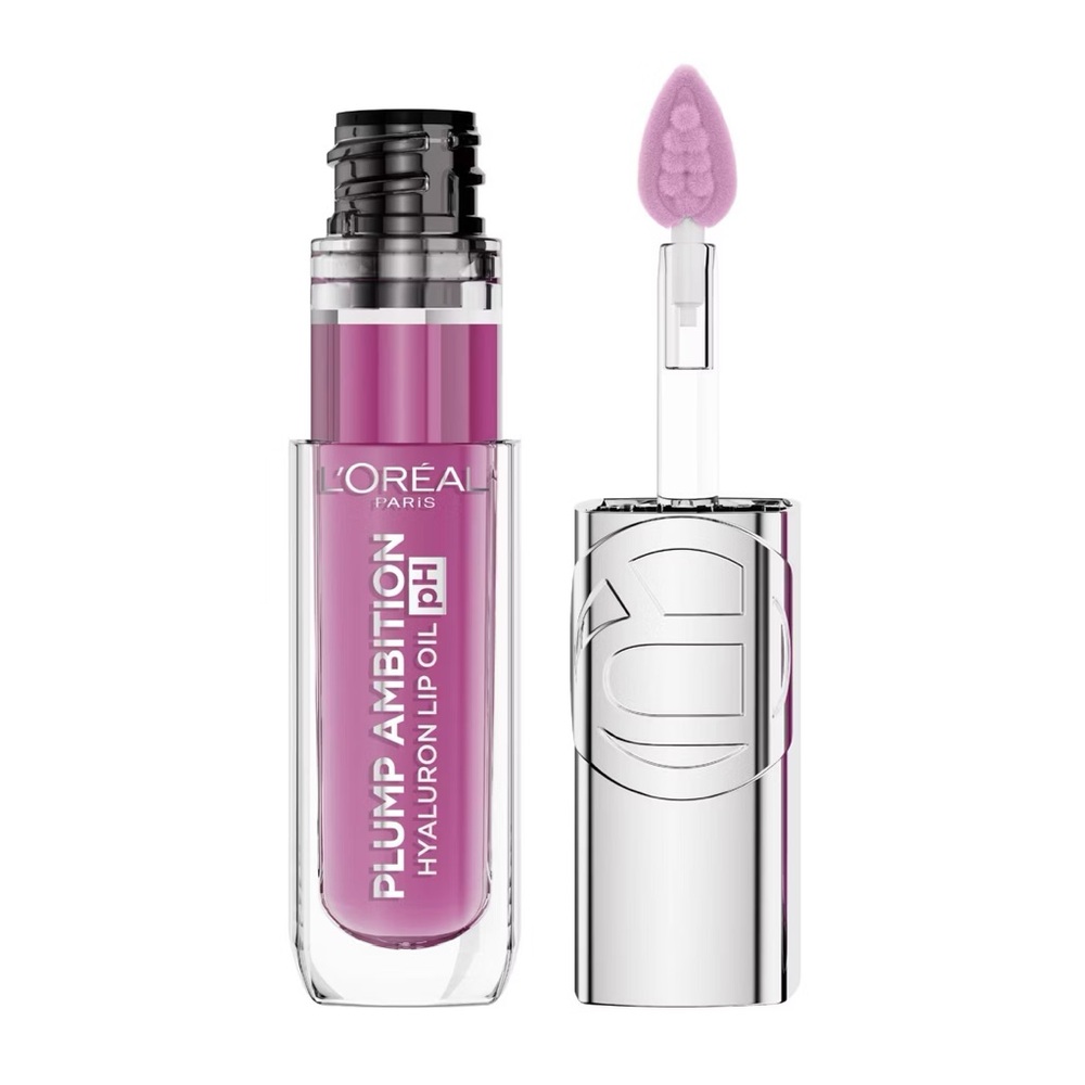 Nib L'Oreal Paris Plump Ambition Hyaluron pH Lip Oil Plumping Lip Gloss - 050